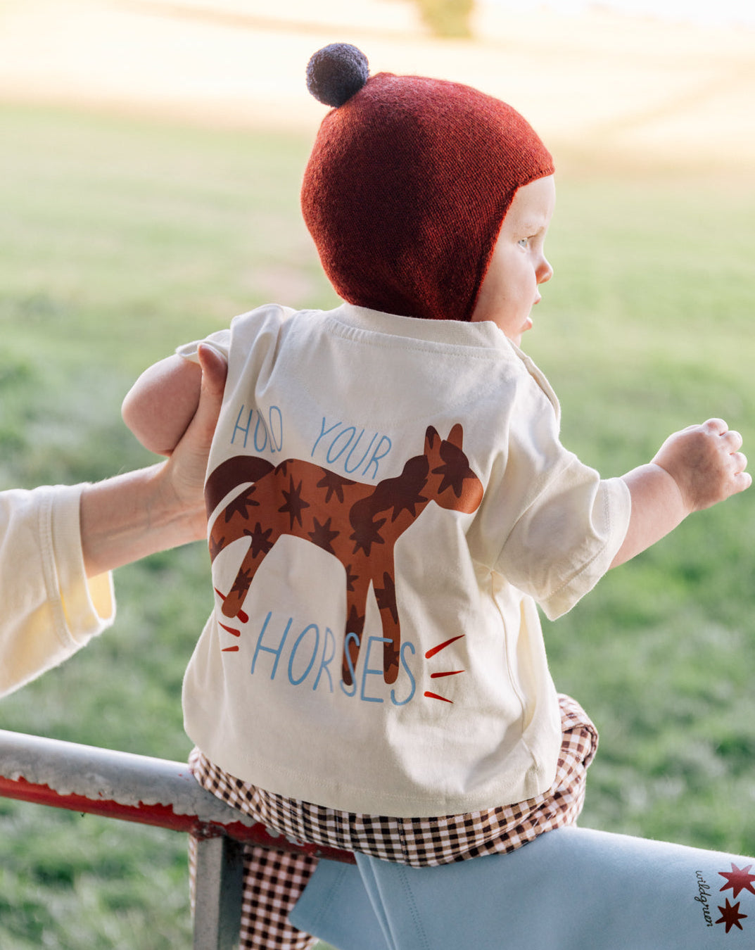 'Hold Your Horses' Boxy Tee