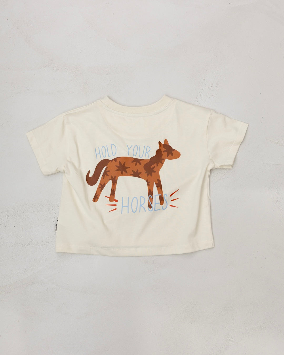 'Hold Your Horses' Boxy Tee