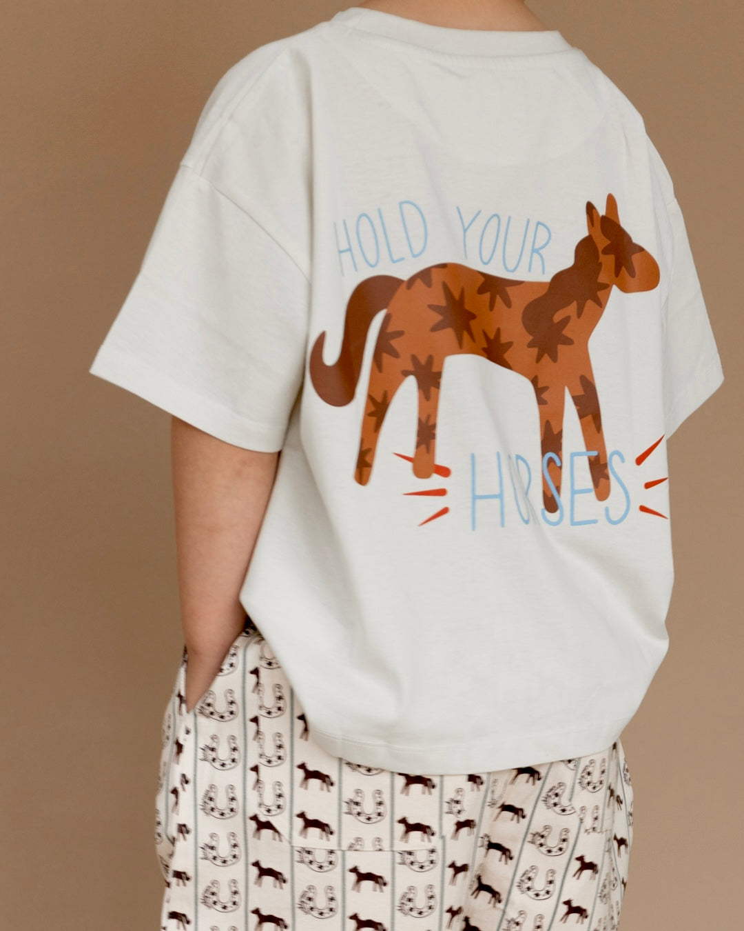 'Hold Your Horses' Boxy Tee