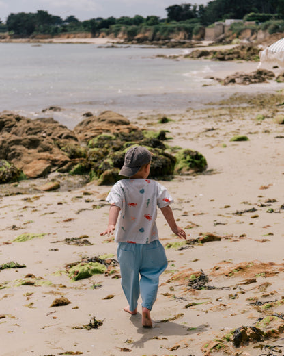 Marine Boxy Tee