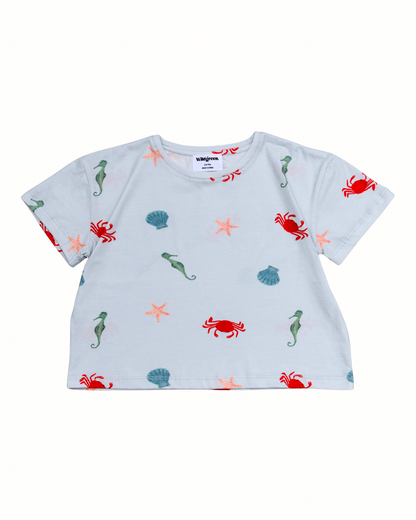 Marine Boxy Tee