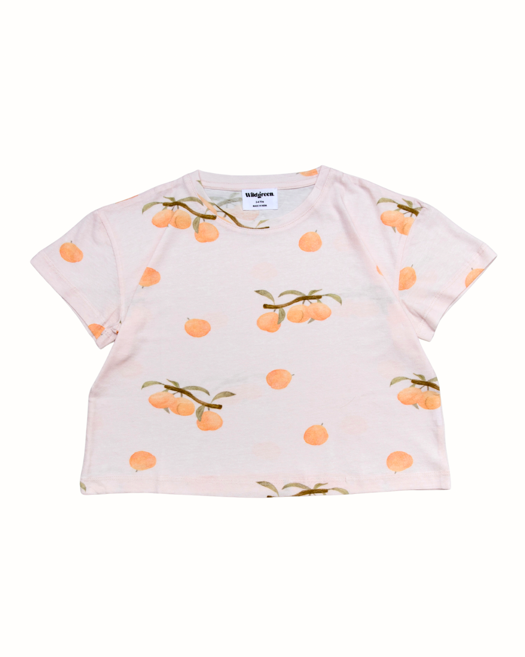 Apricot Boxy Tee